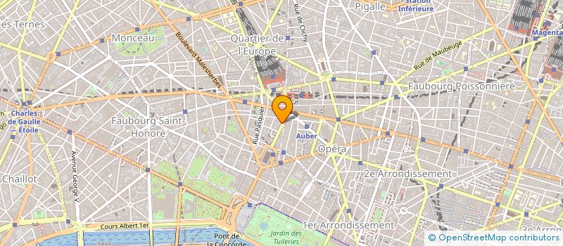 localisation de l'entreprise MONSIEUR JACQUES DUCHENE à PARIS