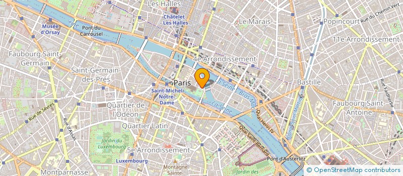 localisation de l'entreprise MONSIEUR JACQUES DUCHIER à PARIS