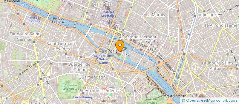 localisation de l'entreprise MONSIEUR JACQUES DUCHIER  PARIS