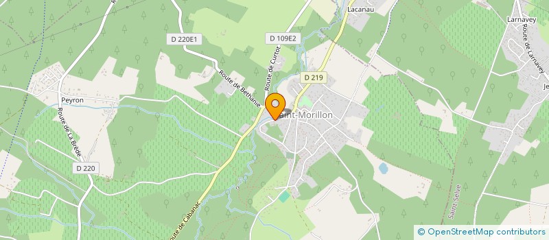 localisation de l'entreprise MONSIEUR JACQUES DUCOURNEAU  SAINT-MORILLON