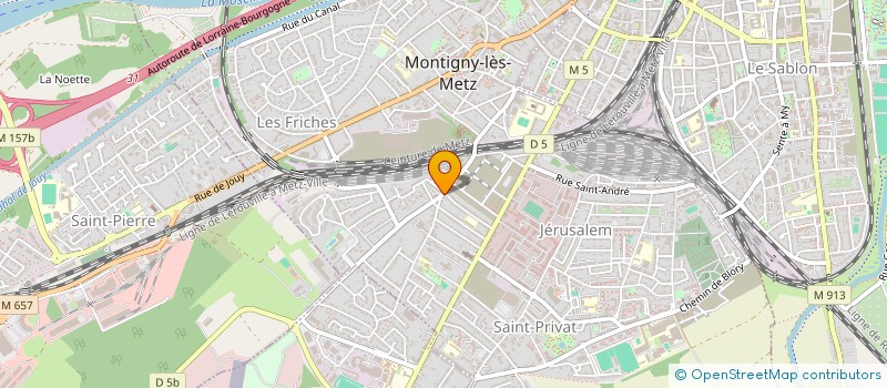 localisation de l'entreprise MONSIEUR JACQUES DUDOT à MONTIGNY-LES-METZ