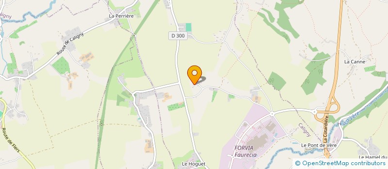 localisation de l'entreprise MONSIEUR JACQUES DUFAY à CALIGNY