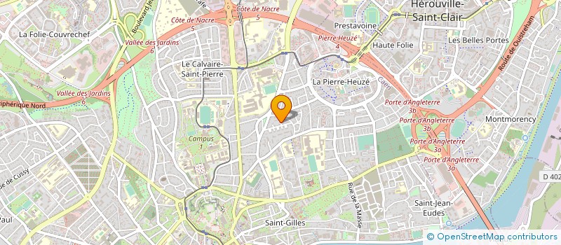 localisation de l'entreprise MONSIEUR JACQUES DUFRESNE à CAEN