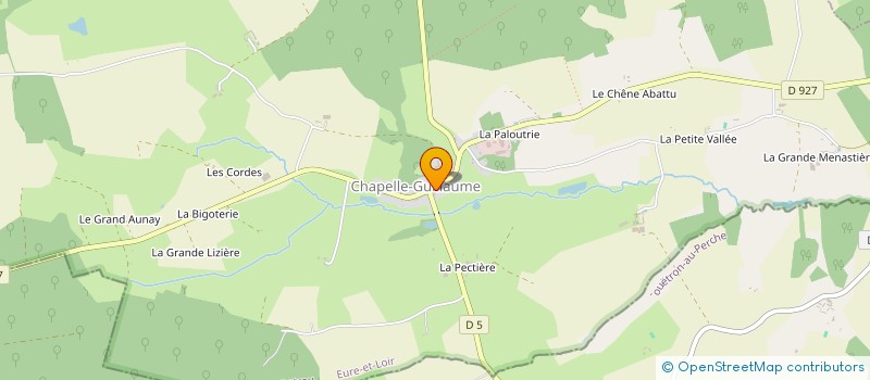 localisation de l'entreprise MONSIEUR JACQUES DUHAMEL à CHAPELLE-GUILLAUME