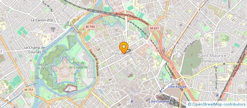 localisation de l'entreprise MONSIEUR JACQUES DUJARDIN à LILLE