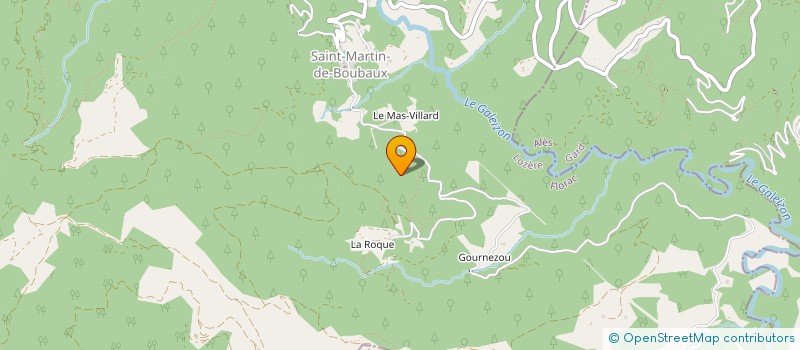 localisation de l'entreprise MONSIEUR JACQUES DUMAS  SAINT-MARTIN-DE-BOUBAUX