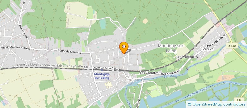localisation de l'entreprise MONSIEUR JACQUES DUMAS à MONTIGNY-SUR-LOING