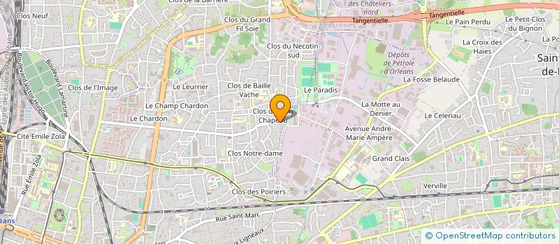 localisation de l'entreprise MONSIEUR JACQUES DUMERY à ORLEANS