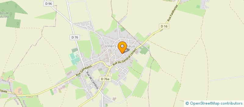 localisation de l'entreprise MONSIEUR JACQUES DUMONT à VILLERS-OUTREAUX