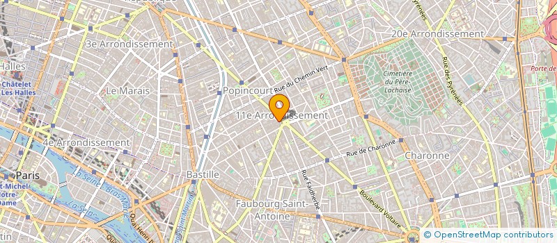 localisation de l'entreprise MONSIEUR JACQUES DUMONT  PARIS