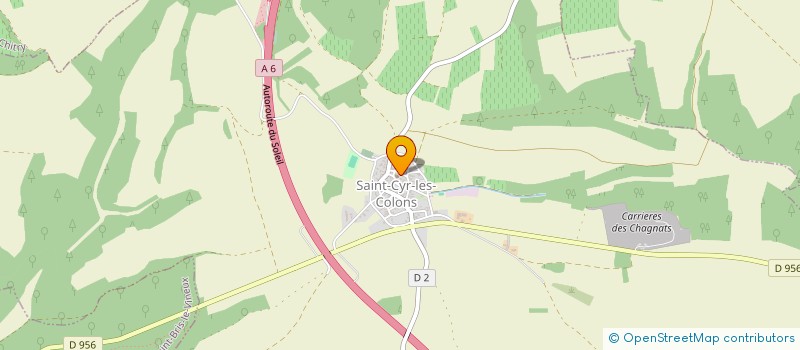 localisation de l'entreprise MONSIEUR JACQUES DUMONTROTY  SAINT-CYR-LES-COLONS