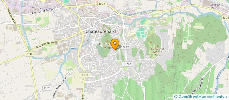 localisation de l'entreprise MONSIEUR JACQUES DUMOULIN à CHATEAURENARD