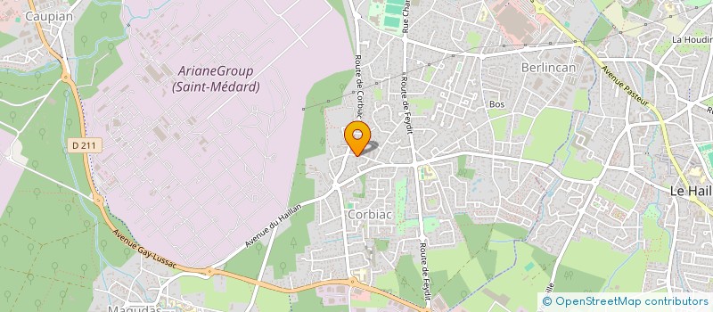 localisation de l'entreprise MONSIEUR JACQUES DUPIN  SAINT-MEDARD-EN-JALLES