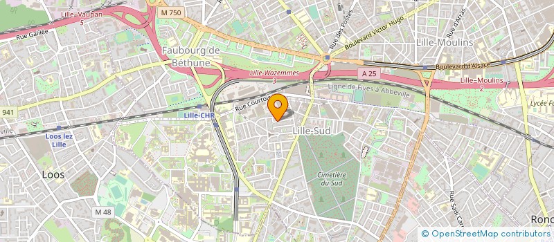 localisation de l'entreprise MONSIEUR JACQUES DUPLOUY à LILLE