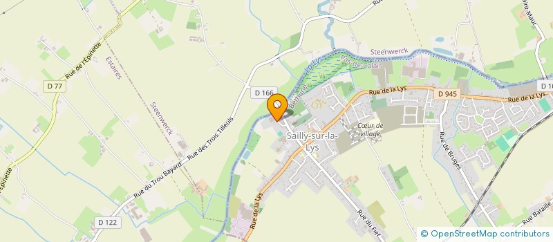 localisation de l'entreprise MONSIEUR JACQUES DUPONT  SAILLY-SUR-LA-LYS