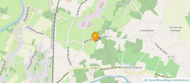 localisation de l'entreprise MONSIEUR JACQUES DUPONT  BRIOLLAY