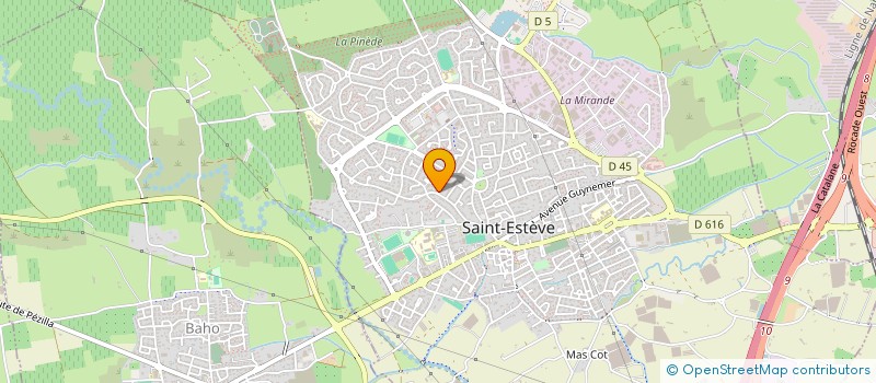 localisation de l'entreprise MONSIEUR JACQUES DUPUY à SAINT-ESTEVE