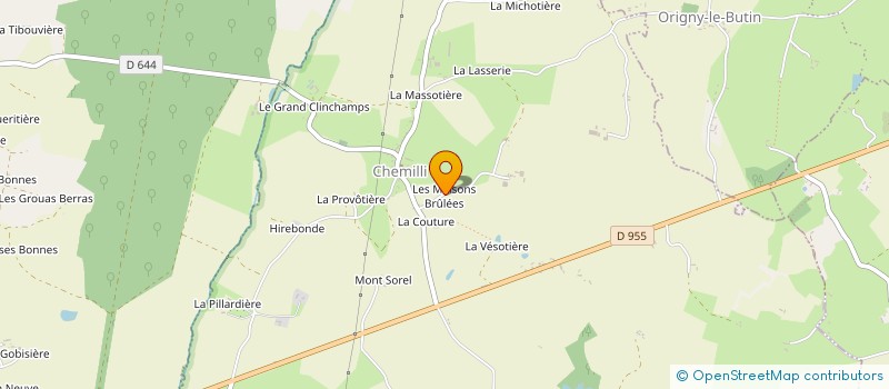 localisation de l'entreprise MONSIEUR JACQUES DURAND à CHEMILLI