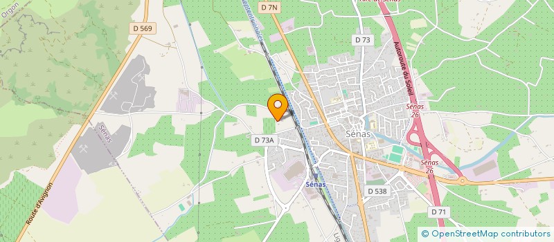 localisation de l'entreprise MONSIEUR JACQUES DURBESSON  SENAS