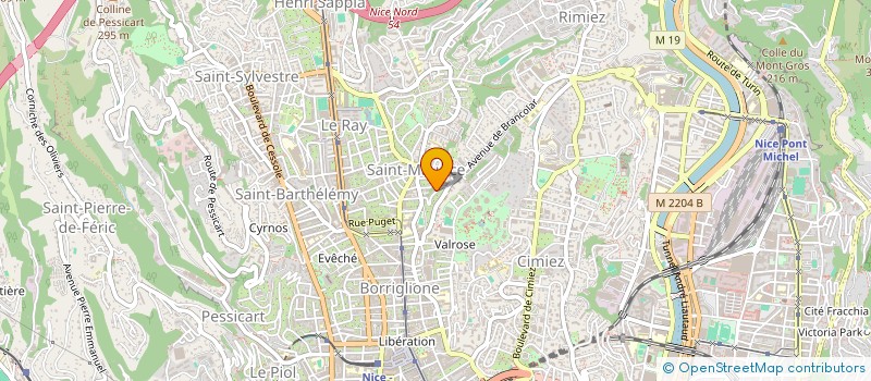 localisation de l'entreprise MONSIEUR JACQUES DURETZ à NICE