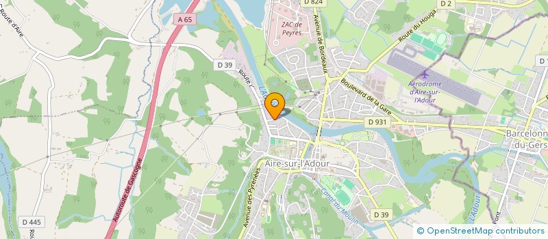 localisation de l'entreprise MONSIEUR JACQUES DUSSAU  LATRILLE