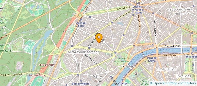 localisation de l'entreprise MONSIEUR JACQUES DUSSAUX à PARIS