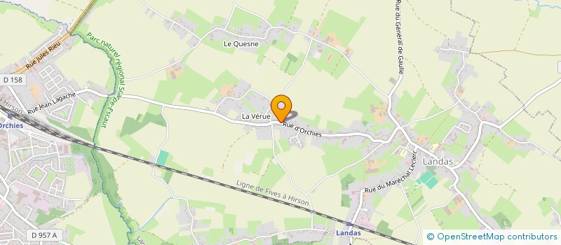 localisation de l'entreprise MONSIEUR JACQUES DUTHOIT à LANDAS