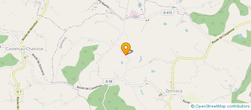 localisation de l'entreprise MONSIEUR JACQUES DUTREUILH  TILH