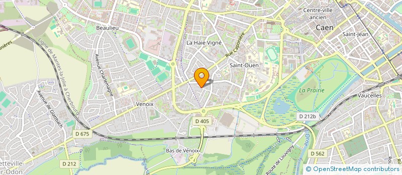 localisation de l'entreprise MONSIEUR JACQUES DUTRIPON à CAEN