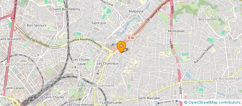 localisation de l'entreprise MONSIEUR JACQUES DYEN  MARSEILLE