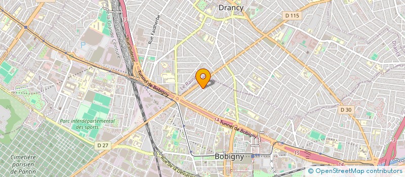 localisation de l'entreprise MONSIEUR JACQUES EHNI  BOBIGNY