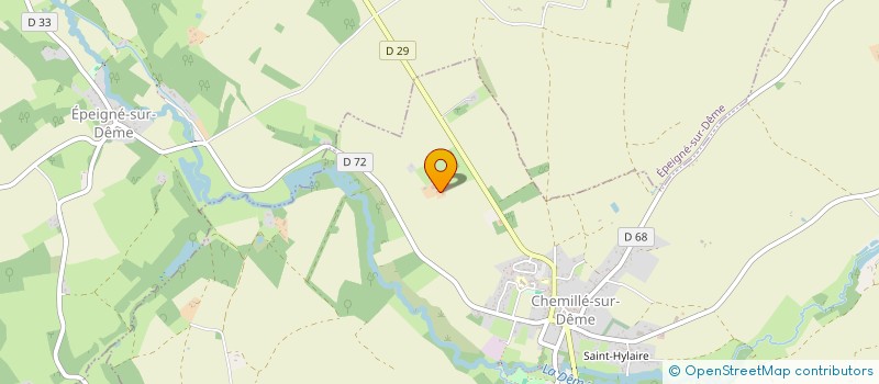 localisation de l'entreprise MONSIEUR JACQUES ENIZAN  CHEMILLE SUR DEME