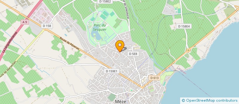 localisation de l'entreprise MONSIEUR JACQUES ENJALBERT à MEZE