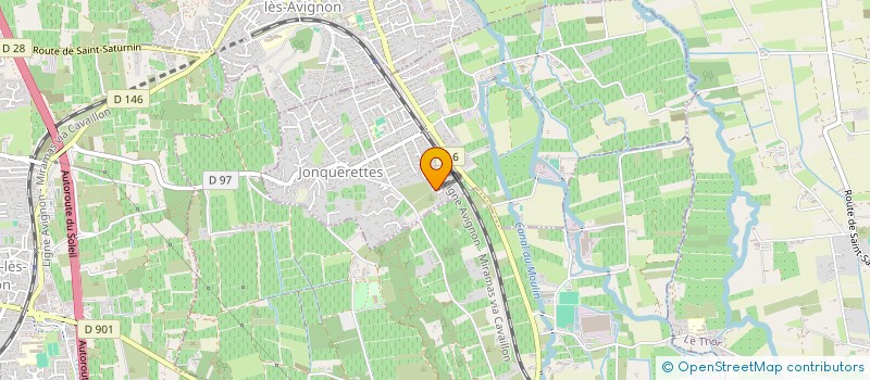 localisation de l'entreprise MONSIEUR JACQUES ENTAT  JONQUERETTES