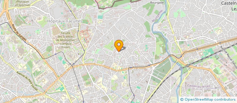 localisation de l'entreprise MONSIEUR JACQUES ESPINAS  MONTPELLIER