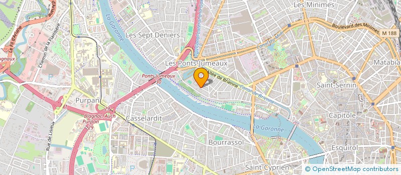 localisation de l'entreprise MONSIEUR JACQUES ESTADIEU à TOULOUSE