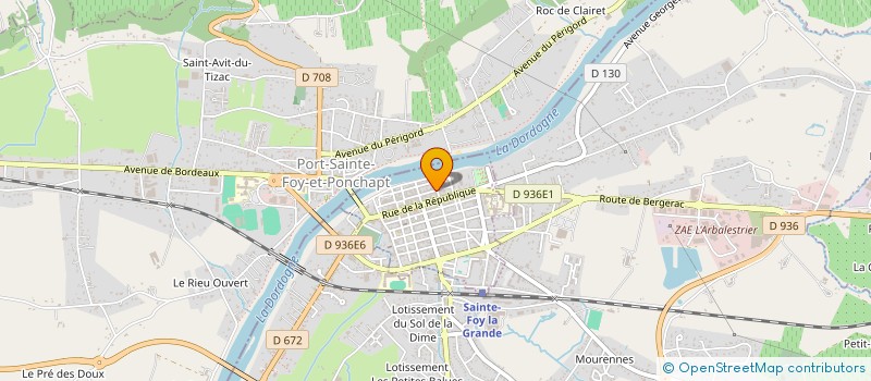 localisation de l'entreprise MONSIEUR JACQUES ETIENNE LAPORTE à LA TESTE-DE-BUCH