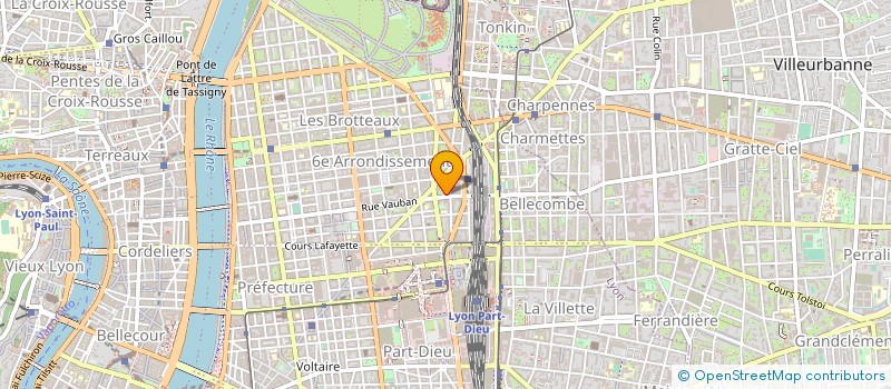 localisation de l'entreprise MONSIEUR JACQUES EUZEBY  LYON