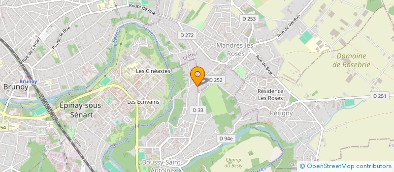 localisation de l'entreprise MONSIEUR JACQUES EXBALIN  BOUSSY-SAINT-ANTOINE