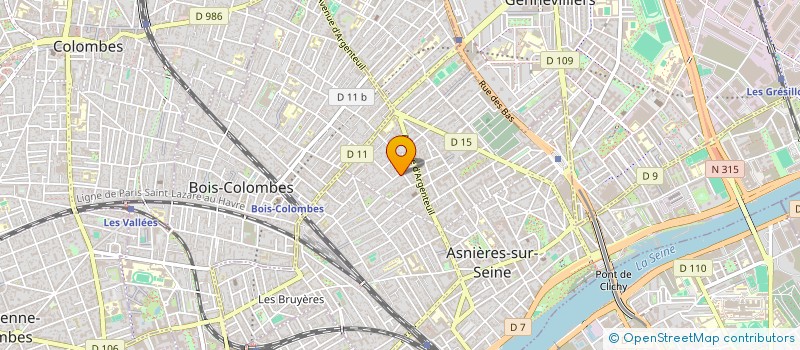 localisation de l'entreprise MONSIEUR JACQUES FABRY à ASNIERES-SUR-SEINE