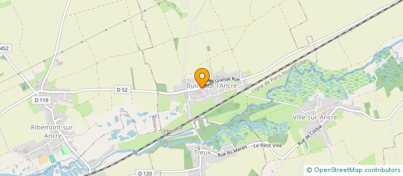 localisation de l'entreprise MONSIEUR JACQUES FALIZE  BUIRE-SUR-L'ANCRE