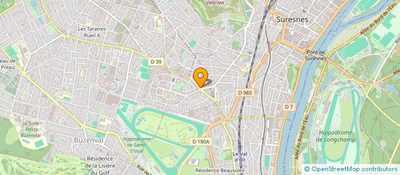 localisation de l'entreprise MONSIEUR JACQUES FANET à SURESNES