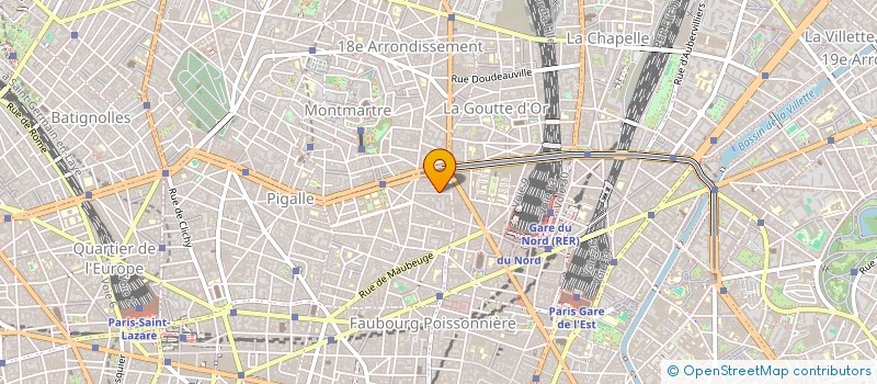 localisation de l'entreprise MONSIEUR JACQUES FARINE  PARIS