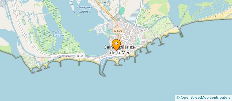 localisation de l'entreprise MONSIEUR JACQUES FASTOUT à SAINTES-MARIES-DE-LA-MER