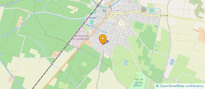 localisation de l'entreprise MONSIEUR JACQUES FAUGERON  COURSAN