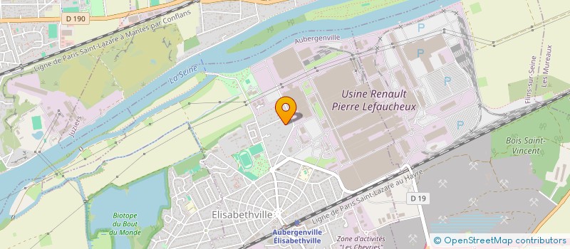 localisation de l'entreprise MONSIEUR JACQUES FEDERBE  AUBERGENVILLE