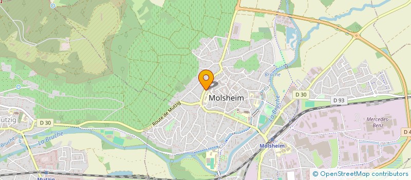 localisation de l'entreprise MONSIEUR JACQUES FEIDT  MOLSHEIM