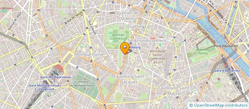 localisation de l'entreprise MONSIEUR JACQUES FEILLARD  PARIS