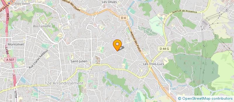 localisation de l'entreprise MONSIEUR JACQUES FELICELLI  MARSEILLE