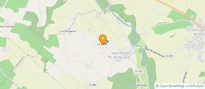 localisation de l'entreprise MONSIEUR JACQUES FENIOU à SAINT-AMANT-DE-NOUERE